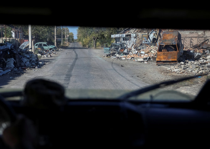 „Reuters“/„Scanpix“ nuotr./Gatvė Selydovėje