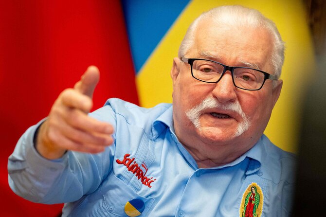 AFP/„Scanpix“ nuotr./Lechas Wałęsa