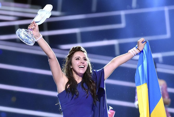 „Scanpix“/AP nuotr./2016 m. „Eurovizijos“ nugalėtojos Jamalos triumfas