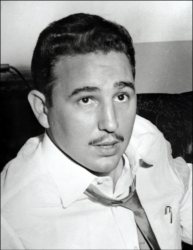 AFP/„Scanpix“ nuotr./Fidelis Castro 1955 m.