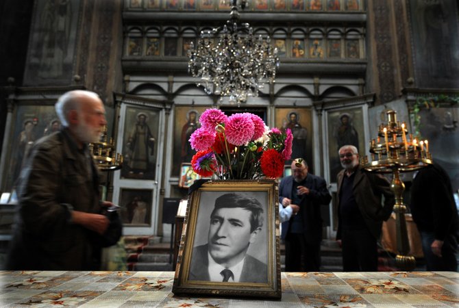 AFP/„Scanpix“ nuotr./Georgijaus Markovo mirties metinių paminėjimas