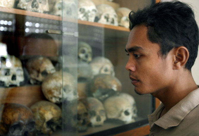 AFP/„Scanpix“ nuotr./Tuol Slengo muziejus