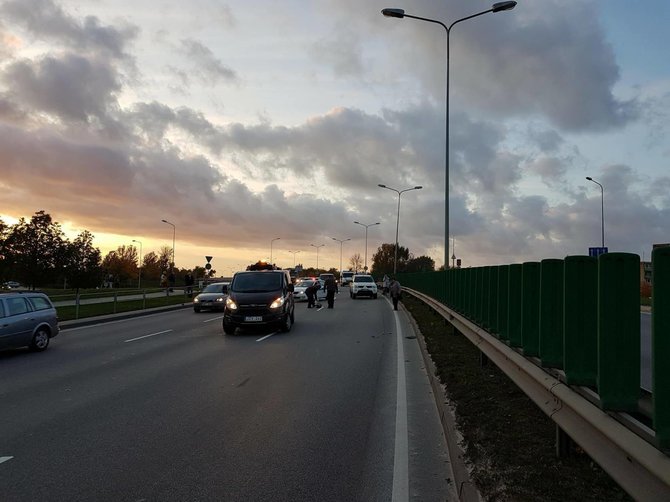 15min skaitytojo nuotr./Vilniuje žuvo motociklininkas.