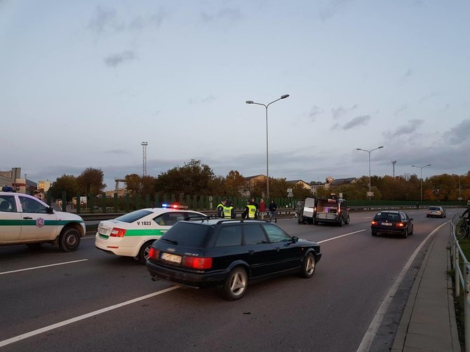 15min skaitytojo nuotr./Vilniuje žuvo motociklininkas.