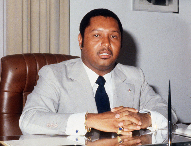 AFP/„Scanpix“ nuotr./Jeanas-Claude'as Duvalier (1982 m.)