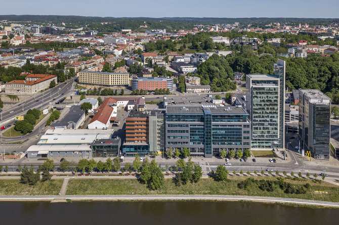  „Darnu Group“ nuotr./ „Darnu Group“ žada imtis konversijos 3 ha ploto teritorijoje tarp A.Goštauto ir Geležinio Vilko gatvių, kartu turėtų iškilti naujas pastatas ir vietoj verslo centrų „Verslo trikampis“.