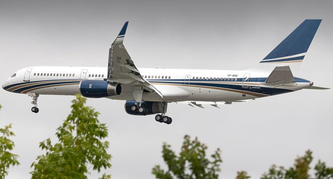 „Lithuanian Planespotters“/Kristupo Cibulsko nuotr./Privatus lėktuvas