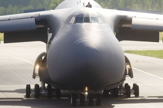 Karolis Kavolelis /„Scanpix“ nuotr./„US Lockheed C5 Galaxy“