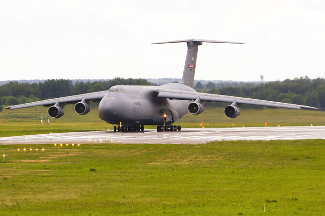 Karolis Kavolelis /„Scanpix“ nuotr./„US Lockheed C5 Galaxy“