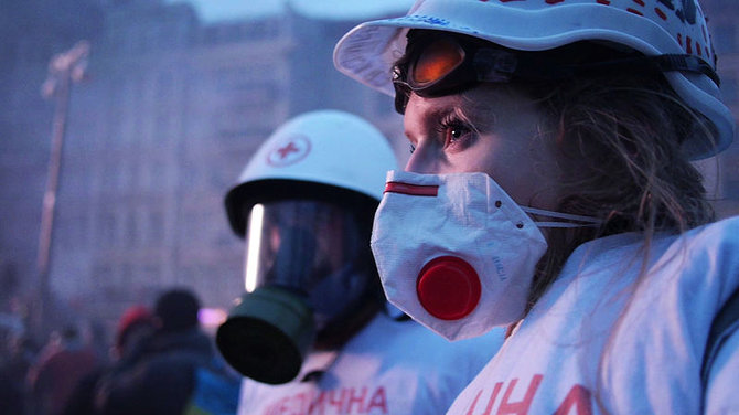 Nepatogaus kino archyvo nuotr./Kadras iš filmo „Euromaidanas. Juodraštis“