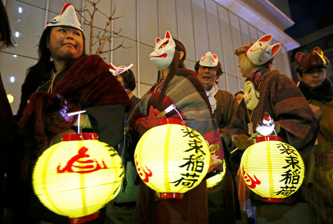 „Reuters“/„Scanpix“ nuotr./Naujieji metai Japonijoje