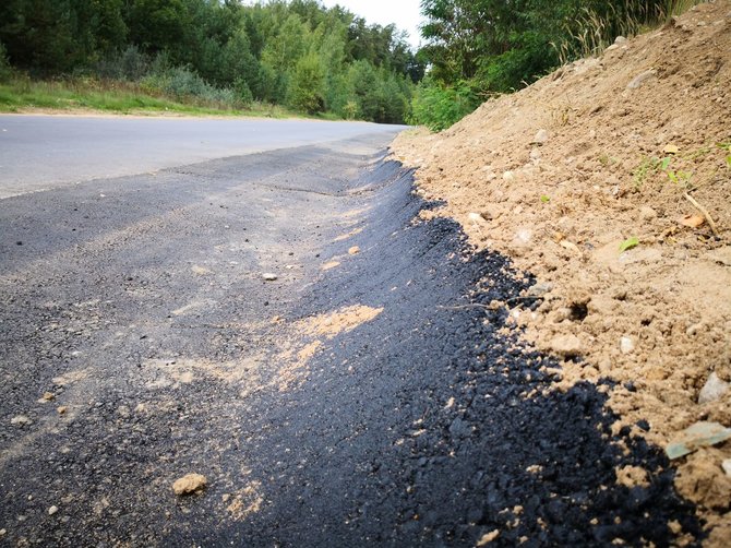 15min skaitytojo nuotr./Taurupės gatvės patobulinimai