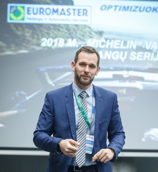 „Euromaster“ servisų tinklo Šiaurės ir Centrinėje Europoje generalinis direktorius Mindaugas Kelpša