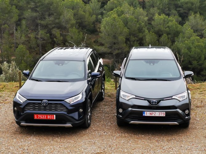 Žilvino Pekarsko / 15min nuotr./Penktos kartos „Toyota RAV4 Hybrid“