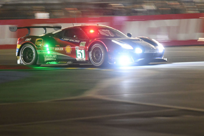 AFP/„Scanpix“ nuotr./Ferrari 488 GTE EVO, Daniel Serra