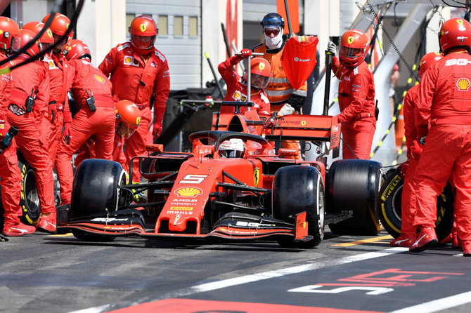 „Scanpix“ nuotr./„Formulė 1“ Prancūzijos GP, Sebastianas Vettelis
