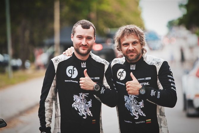 B.Vanagas su M.Čepuliu dalyvaus „Rally Estonia“, Edgaro Buiko nuotr.