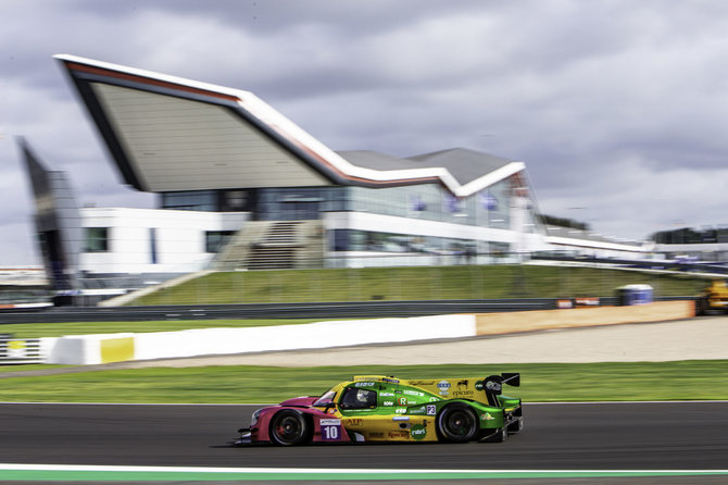 Gustas Grinbergas Europos Le Mano serijos lenktynėse Silverstone trasoje 