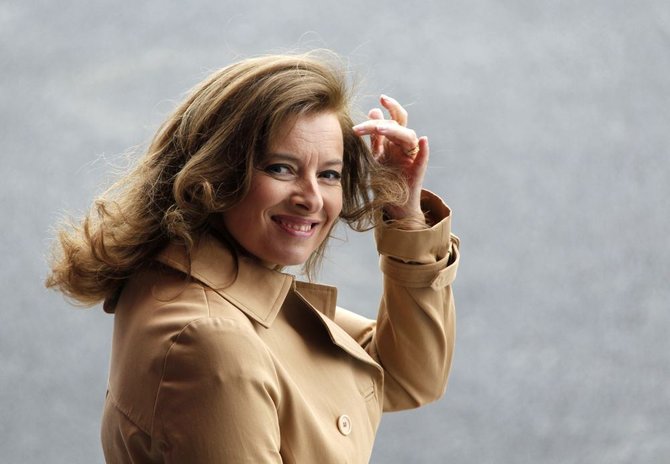 Prancūzijos prezidento F.Holland'eo gyvenimo draugė Valerie Trierweiler