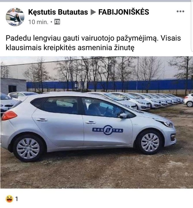 Netikra sukčiaus sukurta FB anketa