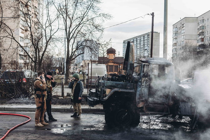 ZUMAPRESS / Scanpix nuotr./Kyjivo gatvės vasario 25-ąją