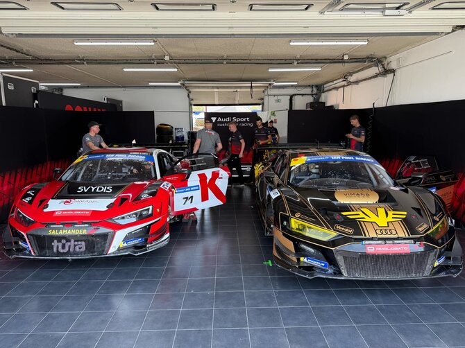 Komandos nuotr./Juta Racing komanda Paul Ricard trasoje