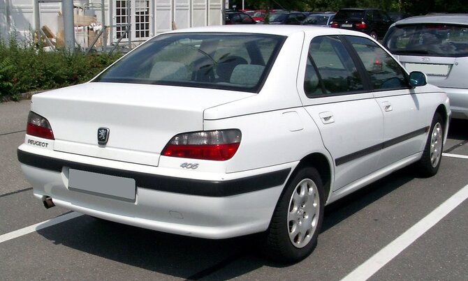 Wikimedia Commons iliustr./Peugeot 406
