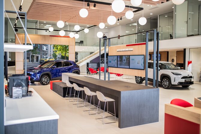 Tokvila nuotr./Nauja Toyota salonų interjero dizaino koncepcija
