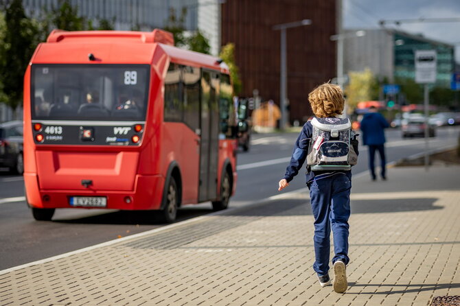 VMS nuotr./Viešasis transportas Vilniuje