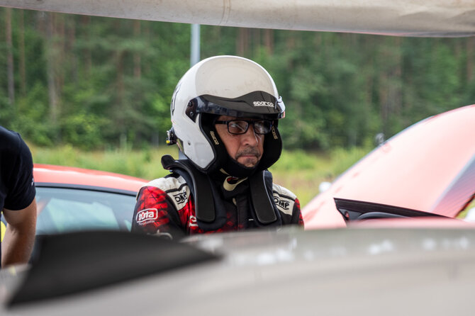 KTK komandos nuotr./KTK Racing komanda BaTCC etape Kačerginėje, A.Gelžinis