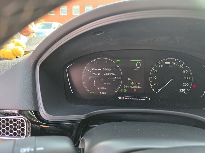 M.Mikšio nuotr./Honda Civic ekonomiškumo testas Vilniuje