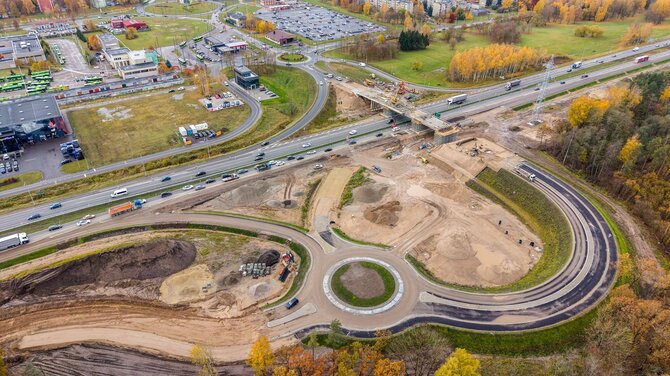 Kauno saviv. nuotr./Viadukas per A1 magistralę