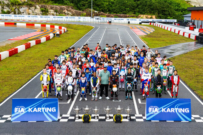 Asmeninio archyvo nuotr./Linas Volungevičius „FIA Karting World Cup Arrive & Drive“ varžybose