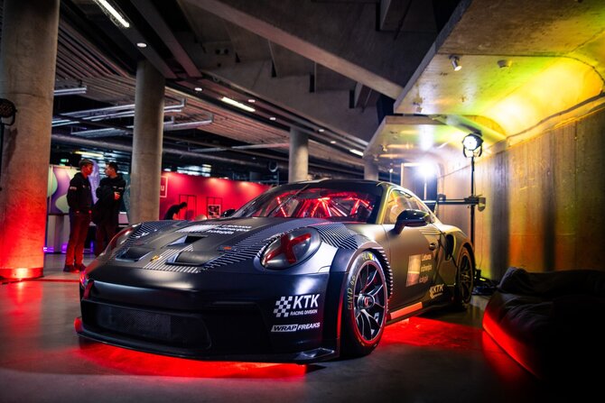 Austėjos Dzikavičiūtės nuotr./LIK Racing by KTK komandos Porsche