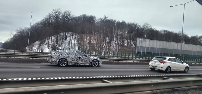 Skaitytojo Nerijaus nuotr./Užmaskuota Audi Lietuvoje