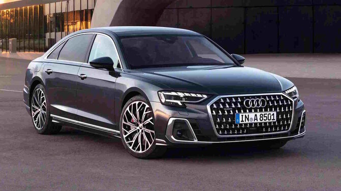 Audi nuotr./Audi A8, atnaujintas 2022 metais