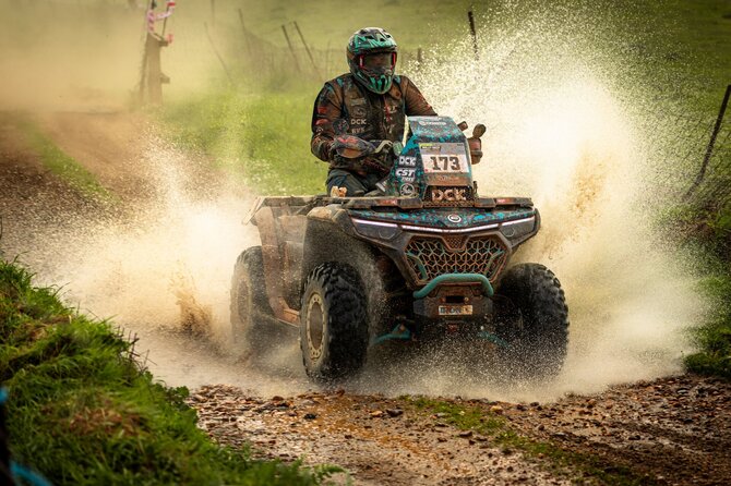 Komandos nuotr./CFMOTO Thunder RT Portugalijos ralyje ketvirtadienį