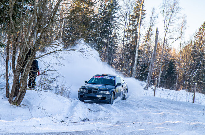 Organizatorių nuotr./„Biorina Winter Rally Rokiškis“