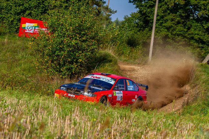Rally Aukštaitija nuotr./G.Notkaus automobilis