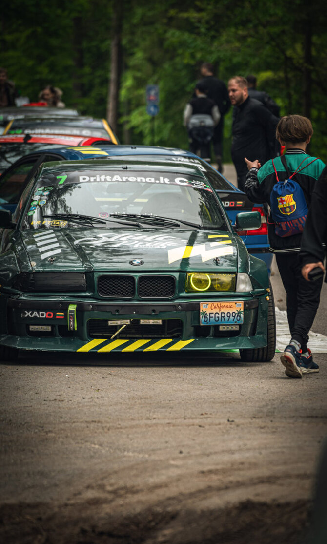 Organizatorių nuotr./Alytaus Drift Fest