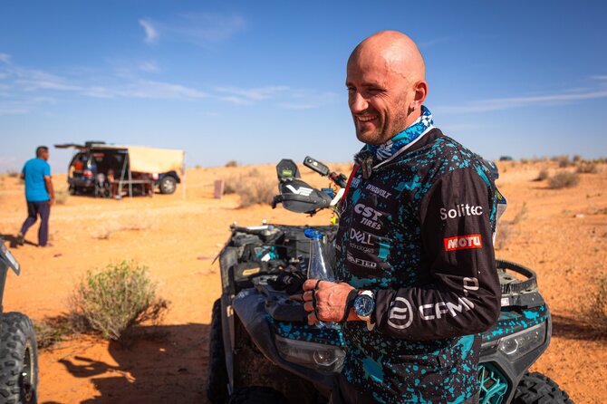 CFMOTO Thunder RT nuotr./Antanas Kanopkinas startuos „Desafio Ruta 40“