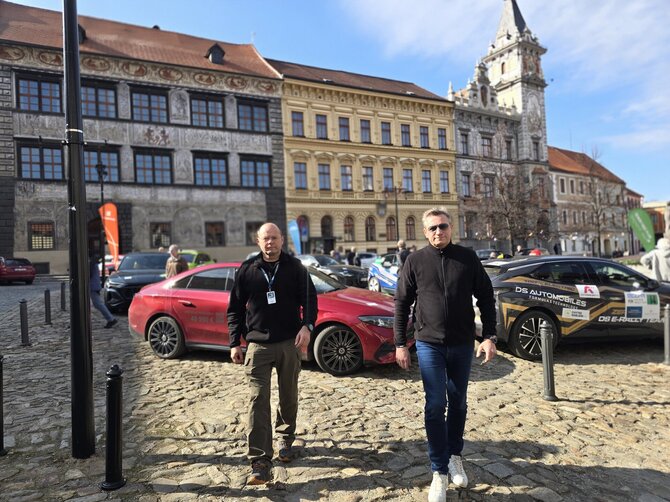Asmeninio archyvo nuotr./Vitoldo Miliaus ir Aido Bubino ekipažas „FIA Eco Rally Cup“ Čekijoje