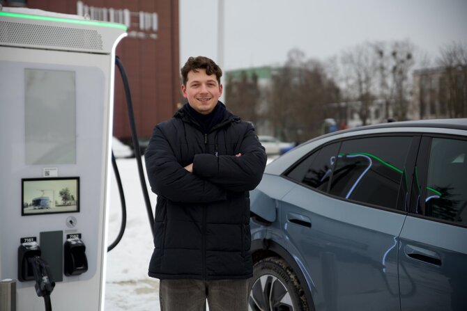 Asmeninio archyvo nuotr./Ignas Petrikonis, elektromobilių krovimo įmonės „Evioni“ vadovas