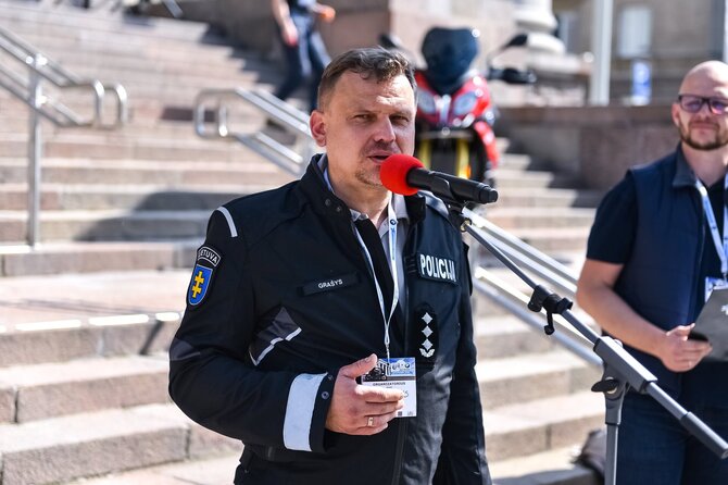 Organizatorių nuotr./„Mototourism Sprint“, Vytautas Grašys