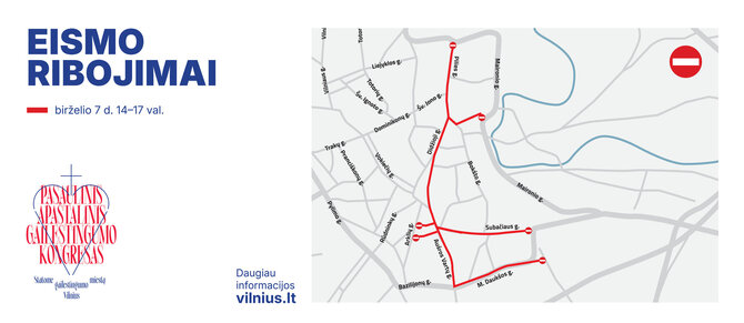 Savivaldybės nuotr./Eismo ribojimai Vilniuje, Vilniuje vyks 6-asis Pasaulinis Apaštalinis Gailestingumo kongresas