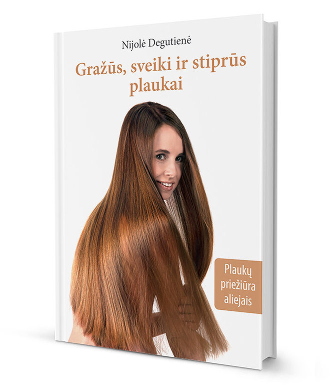 Nijolės Degutienės knyga apie plaukus