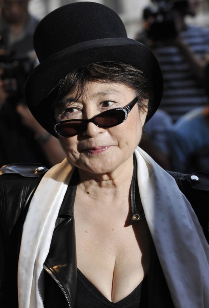 „Scanpix“ nuotr./Yoko Ono