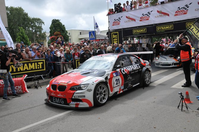 Eneos 1000 km lenkynių organizatorių nuotr./Svečias iš Belgijos S. Vanbellingenas „ENEOS 1000 km lenktynėse“ Palangoje 