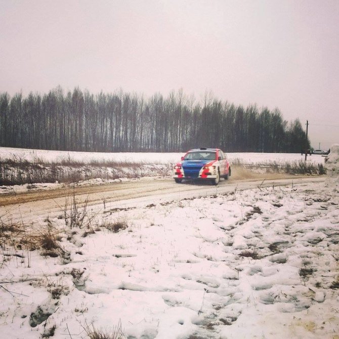 Skaitytojo Žygimanto nuotr./„Halls Winter Rally“ istorija: Ramūnas Čepkauskas (2015 m.)