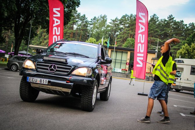 Egidijaus Babelio nuotr./Bekelės maratono „4x4 perimetras“ startas